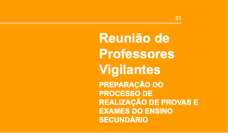 Reunião de Professores Vigilantes