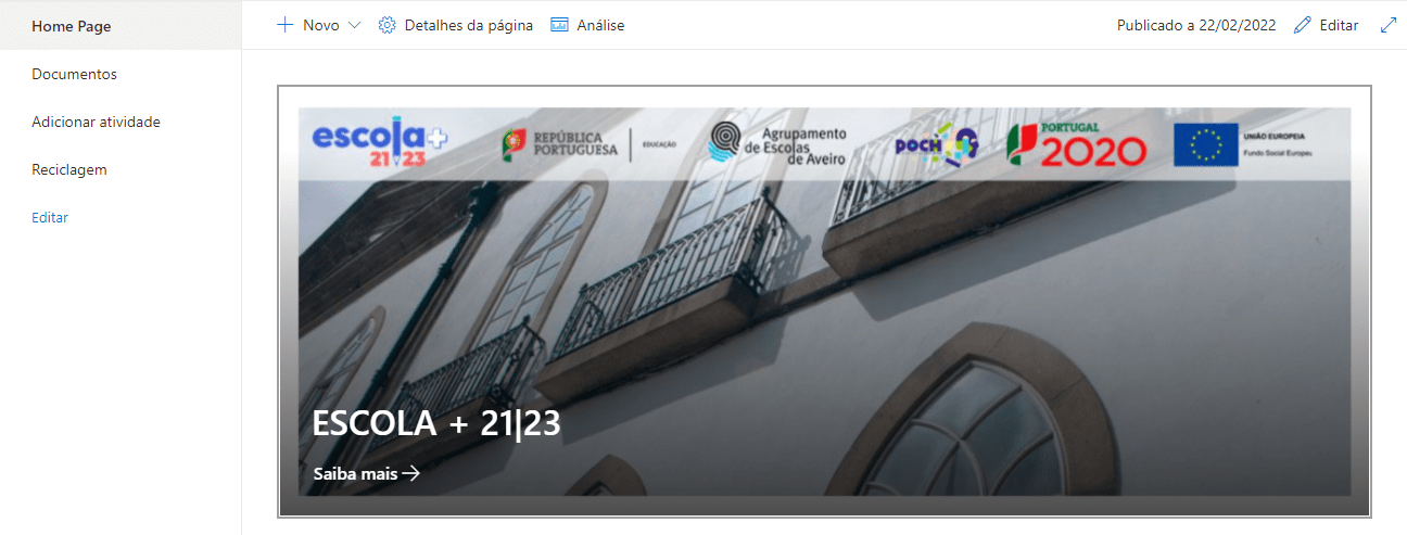Escola + Plano 21|23