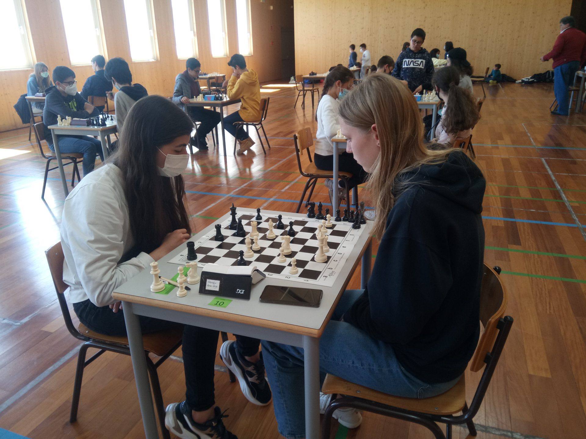 O Xadrez no Desporto Escolar em Leiria: Curso de Xadrez e