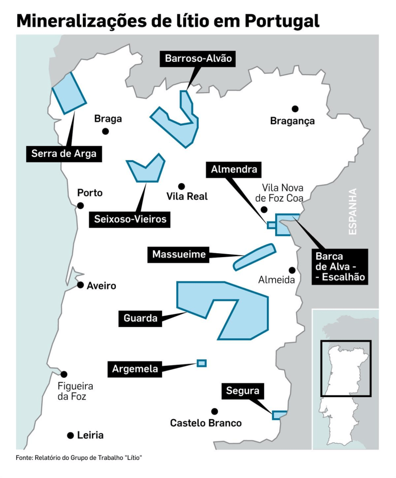 Neste mapa da Europa ″pedagógico″, Portugal é um país de